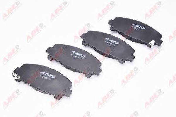 ABE C14057ABE Комплект тормозных колодок... ABE C14057ABE Комплект тормозных колодок...