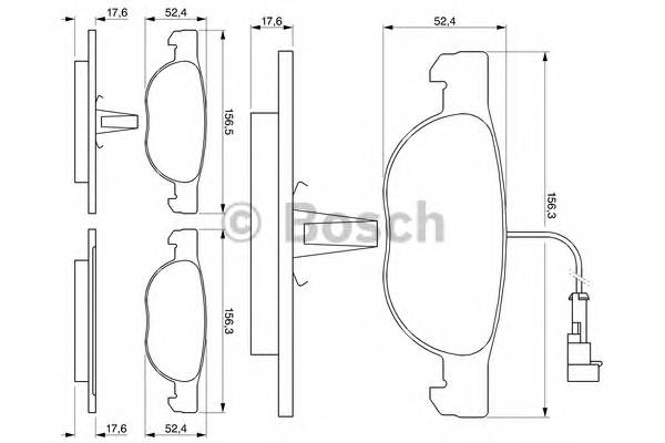 BOSCH 0 986 424 362 Комплект тормозных колодок... BOSCH 0 986 424 362 Комплект тормозных колодок...