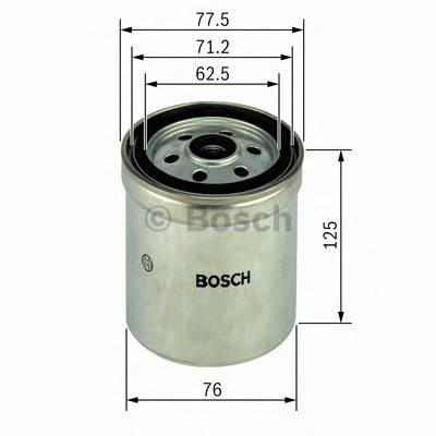 BOSCH 1 457 434 432 Паливний фільтр BOSCH 1 457 434 432 Паливний фільтр