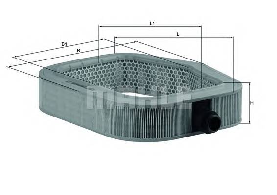 KNECHT LX 990 Воздушный фильтр KNECHT LX 990 Воздушный фильтр