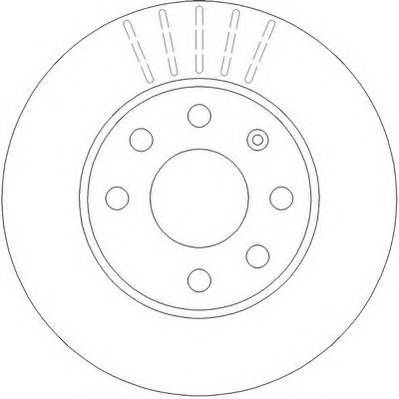 JURID 562290JC Гальмівний диск JURID 562290JC Гальмівний диск