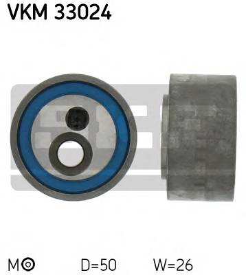 SKF VKM 33024 Натяжной ролик, поликлинов