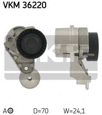 SKF VKM 36220 Натяжний ролик, поліклінов...