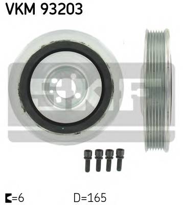 SKF VKM 93203 Ремінний шків, колінчастий ...