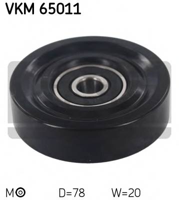 SKF VKM 65011 Натяжной ролик, поликлинов