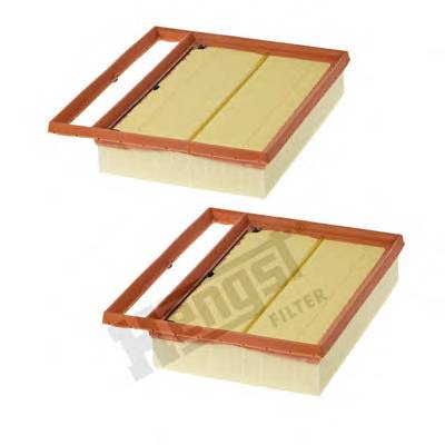 HENGST FILTER E747L-2 Повітряний фільтр HENGST FILTER E747L-2 Повітряний фільтр