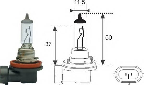 MAGNETI MARELLI 002549100000 Лампа розжарювання, фара да... MAGNETI MARELLI 002549100000 Лампа розжарювання, фара да...