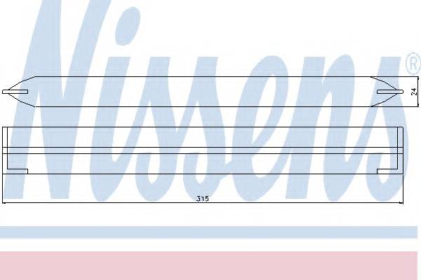 NISSENS 95499 Осушитель кондиционера