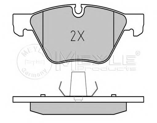 MEYLE 025 237 9420 Комплект тормозных колодок...
