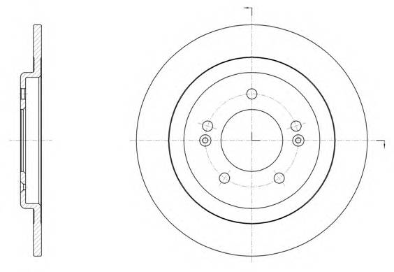 ROADHOUSE 61506.00 Гальмівний диск ROADHOUSE 61506.00 Гальмівний диск