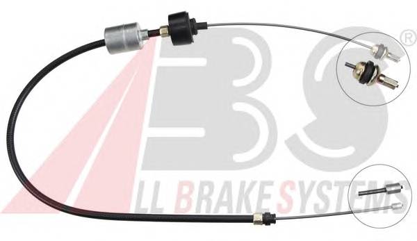 A.B.S. K23760 Трос, управление сцепление