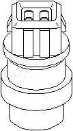 TOPRAN 103 567 Датчик, температура охлажд