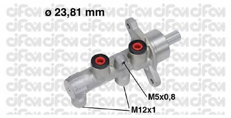 CIFAM 202-712 Главный тормозной цилиндр