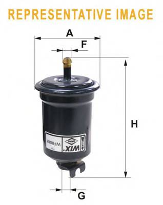 WIX FILTERS WF8235 Топливный фильтр WIX FILTERS WF8235 Топливный фильтр