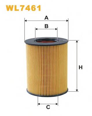 WIX FILTERS WL7461 Масляный фильтр