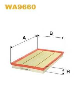 WIX FILTERS WA9660 Воздушный фильтр