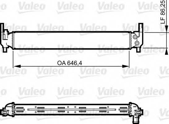 VALEO 735310 Радиатор, охлаждение двига... VALEO 735310 Радиатор, охлаждение двига...