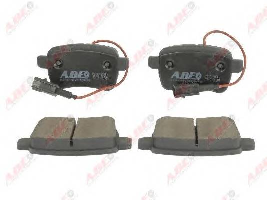 ABE C2D011ABE Комплект тормозных колодок