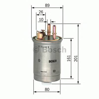 BOSCH 0 450 906 376 Топливный фильтр