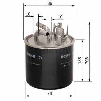 BOSCH 0 450 906 459 Топливный фильтр BOSCH 0 450 906 459 Топливный фильтр