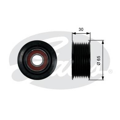 GATES T36439 Паразитный / ведущий ролик, 
