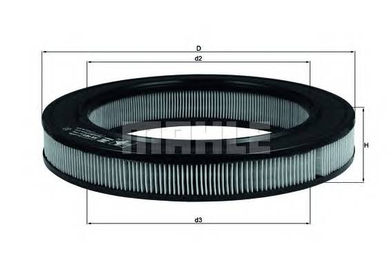 KNECHT LX 181 Воздушный фильтр KNECHT LX 181 Воздушный фильтр