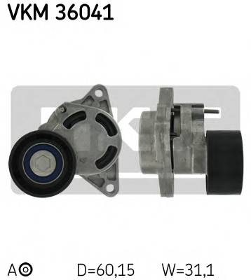 SKF VKM 36041 Натяжной ролик, поликлинов