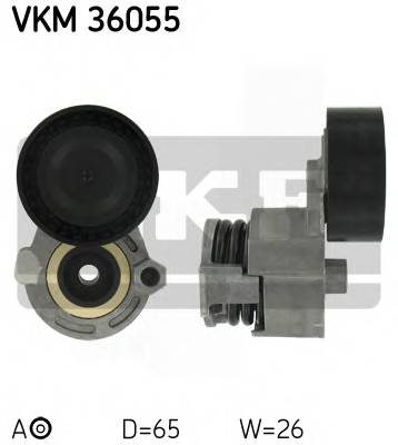 SKF VKM 36055 Натяжной ролик, поликлинов