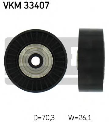 SKF VKM 33407 Паразитный / ведущий ролик, 
