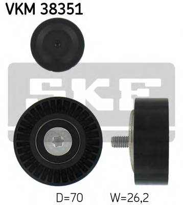 SKF VKM 38351 Паразитный / ведущий ролик, 