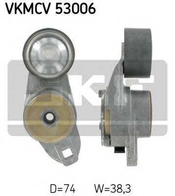 SKF VKMCV 53006 Натяжной ролик, поликлинов