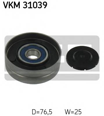 SKF VKM 31039 Паразитный / ведущий ролик, 