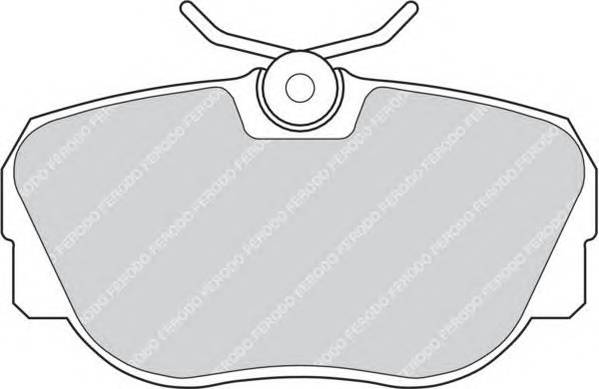 FERODO FDB660 Комплект тормозных колодок