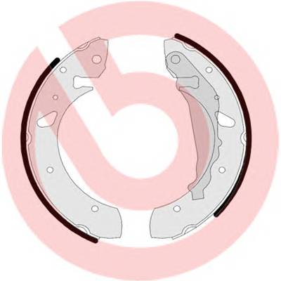 BREMBO S 83 507 Комплект тормозных колодок