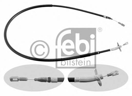 FEBI BILSTEIN 09500 Трос, стояночная тормозная 