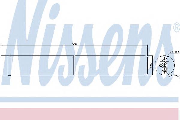 NISSENS 95442 Осушитель, кондиционер