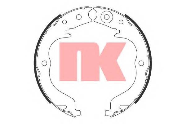 NK 2719757 Комплект тормозных колодок... NK 2719757 Комплект тормозных колодок...