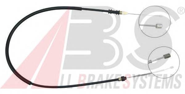 A.B.S. K15617 Трос, стояночная тормозная 