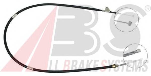 A.B.S. K15968 Трос, стояночная тормозная 