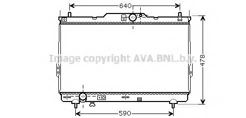 AVA QUALITY COOLING HY2113 Радиатор, охлаждение двига... AVA QUALITY COOLING HY2113 Радиатор, охлаждение двига...