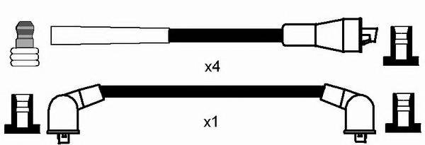 NGK 8568 Комплект проводов зажигани