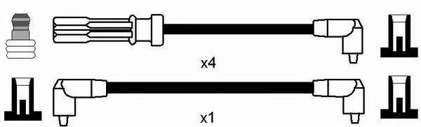 NGK 8469 Комплект проводов зажигани