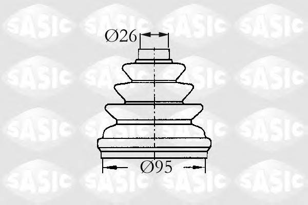 SASIC 2933953 Комплект пылника, приводно... SASIC 2933953 Комплект пылника, приводно...