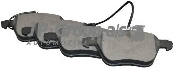 JP GROUP 1163604310 Комплект тормозных колодок
