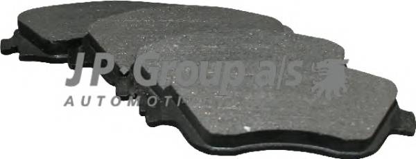 JP GROUP 1263601110 Комплект тормозных колодок