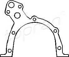 TOPRAN 201 285 Прокладка, масляный насос