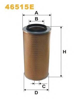 WIX FILTERS 46515E Воздушный фильтр WIX FILTERS 46515E Воздушный фильтр