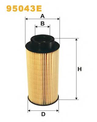 WIX FILTERS 95043E Топливный фильтр