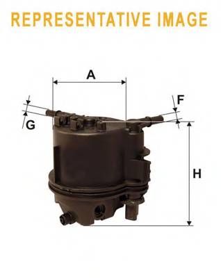WIX FILTERS WF8397 Паливний фільтр WIX FILTERS WF8397 Паливний фільтр