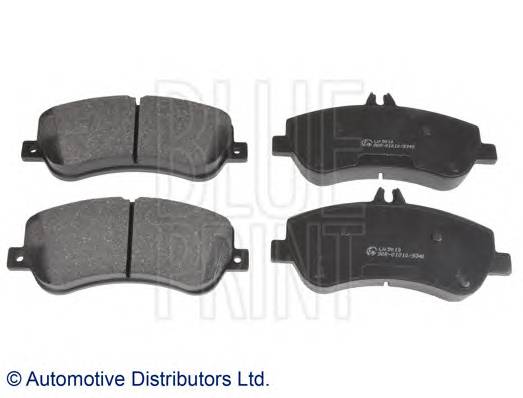 BLUE PRINT ADU174207 Комплект гальмівних колодо...